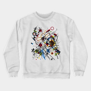 Kandinsky abstract art print Crewneck Sweatshirt